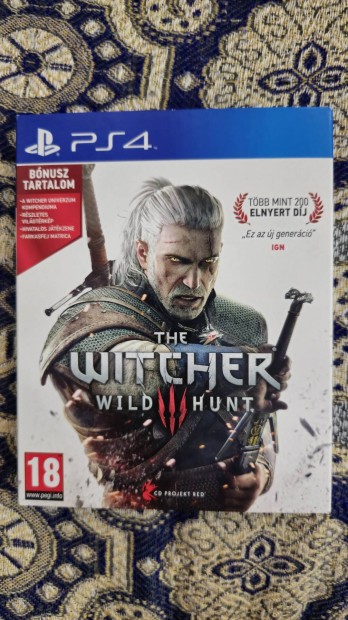 Ps4 Witcher 3 teljesen jszer llapotban. 