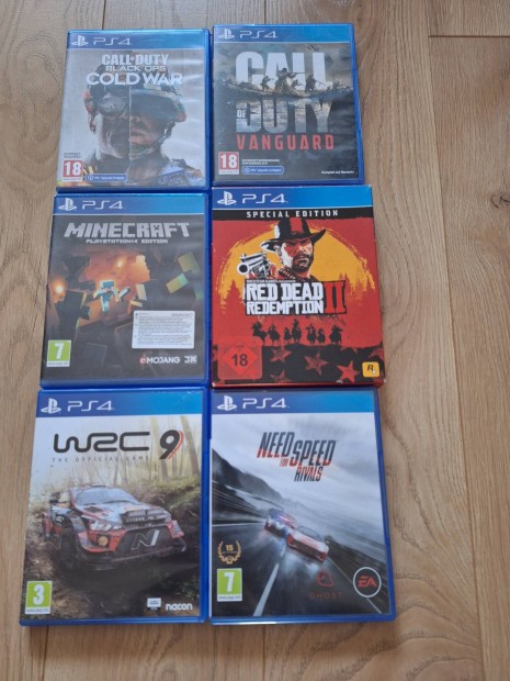 Ps4 playstation 4 jtkok egyben Vanguard Cold War Minecraft