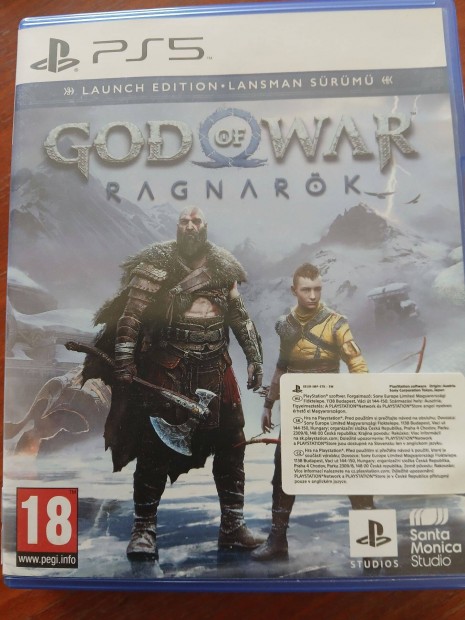 Ps5-21 Ps5 eredeti Játék : 21. God of War Ragnarök ( karcmentes)