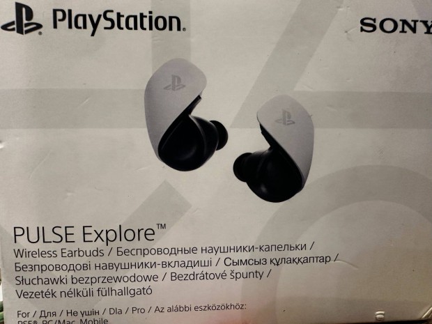 Ps5 PS Pulse Explore vezetknlkli flhallgat Playstation Sony