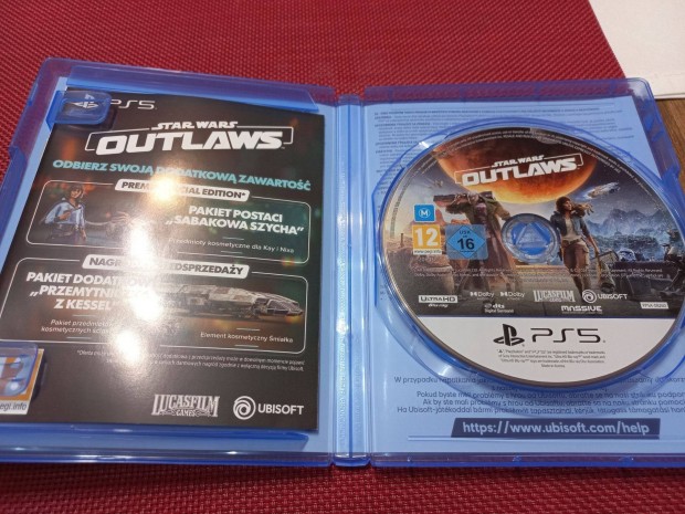 Ps5 Playstation 5 Star Wars Outlaws jtk elad hibtlan llapotban