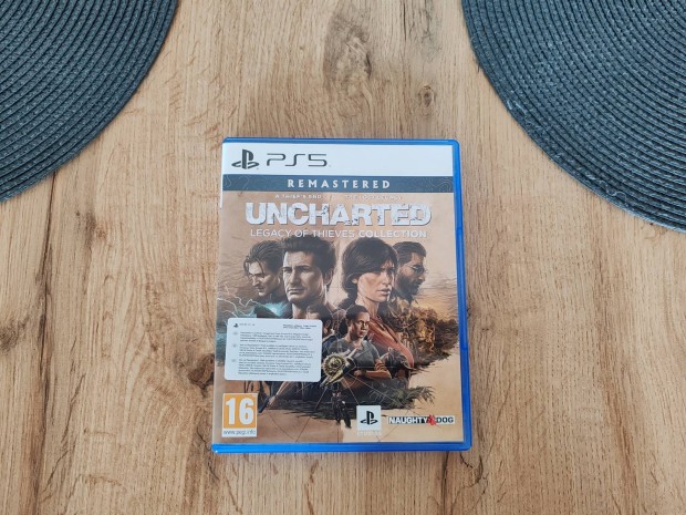 Ps5 Playstation 5 Uncharted Legacy of Thieves Collection Remastered