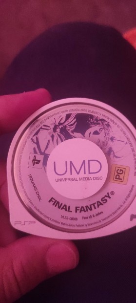 Psp final fantasy jtk umd