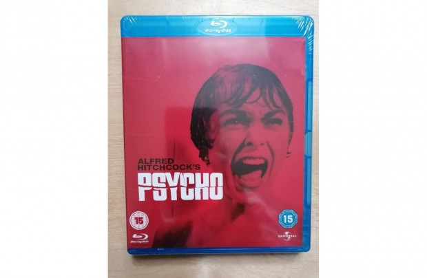 Psycho Alfred Hitchcock Eredeti Blu-ray Bontatlan csomagolsban