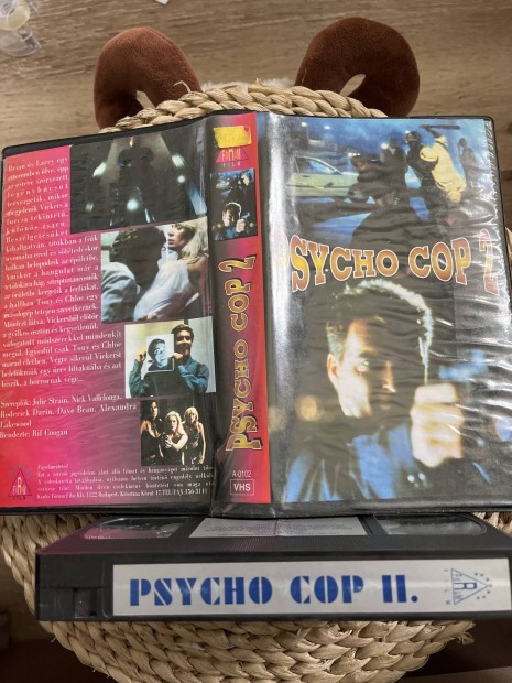 Psycho cop 2 vhs 