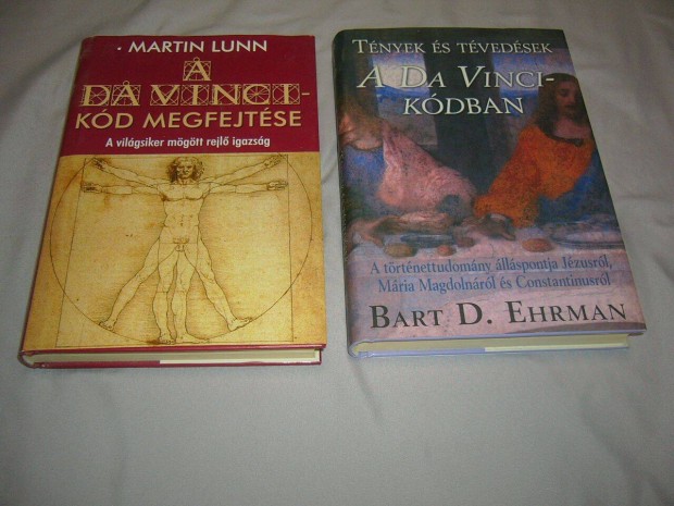 Publicisztika - Martin Lunn, Bart D. Ehrman - A Da Vinci kd 2 db