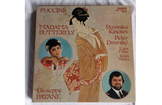 Puccini Madama Butterfly Pillang kisasszony Opera komplett kiads Ve