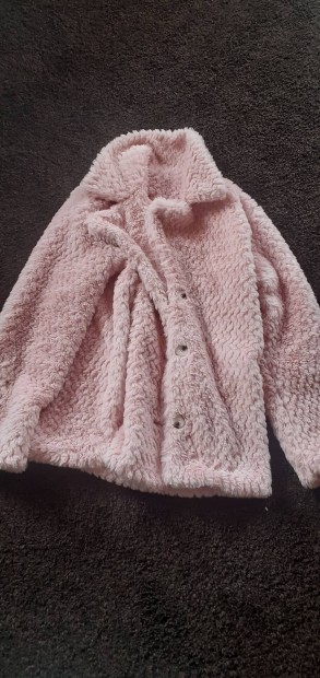 Púder rózsaszín,gyönyörű átmeneti kabát,méretprobléma miatt eladó!