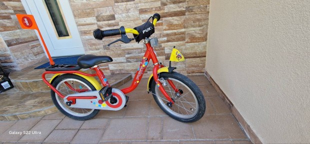 Puky zászlós 16-os gyerek kerékpár