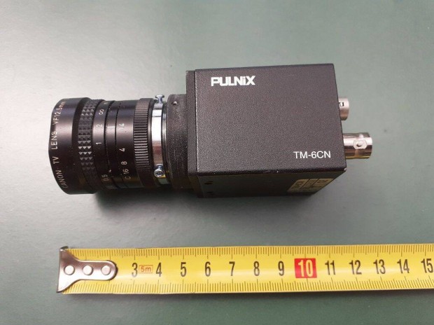 Pulnix kamera s Canon objektv egyben elad