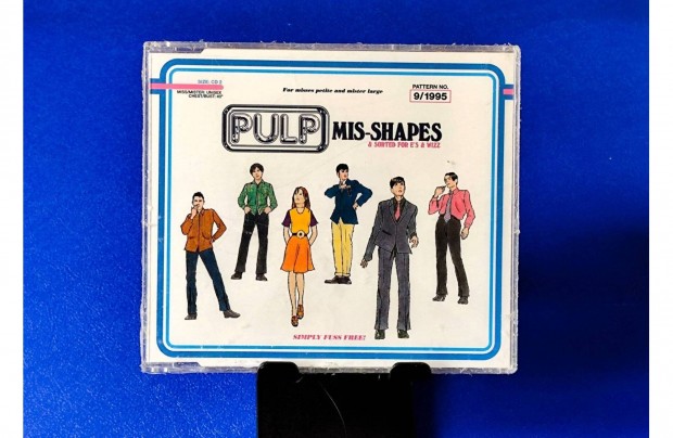Pulp - Mis-Shapes & Sorted For E's & Wizz CD, Single