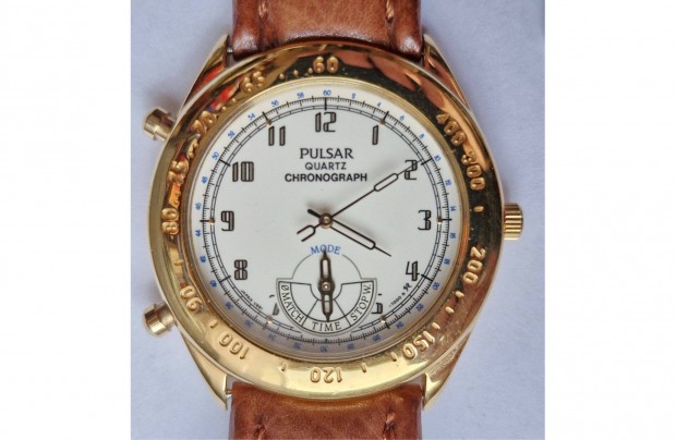 Pulsar quartz chronograph V691-7000. Igazi ritkaság a Seikotól!