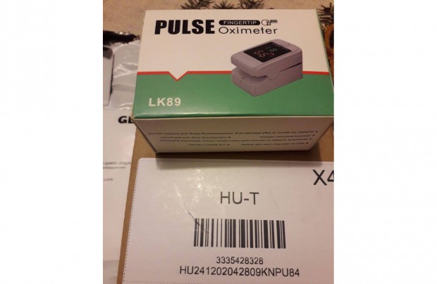 Pulse Oximeter LK89 Vroxign, elvileg vrcukor mr, angol lerssal!