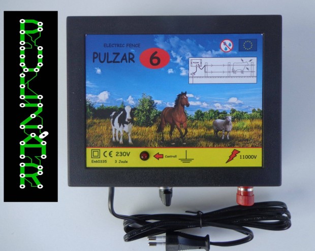 Pulzar6 villanypsztor 230V 3J Akci! 2v gar