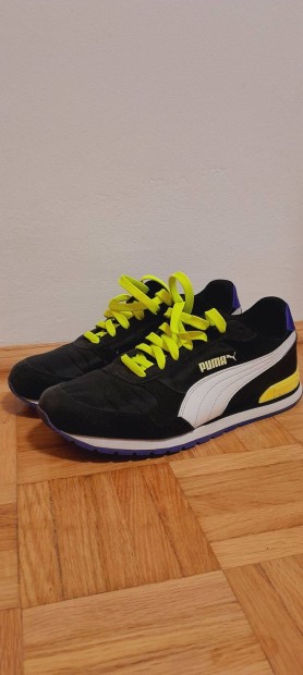 Puma 39-es neonsrga/lila/fekete sportcip , sneaker