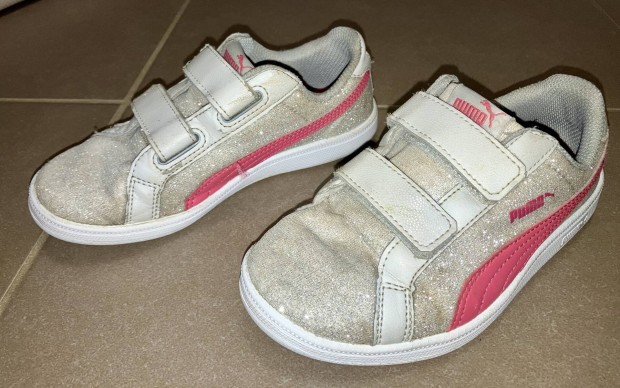 Puma cipő 31, UK12, US13C; kislány tavaszi sneaker 31