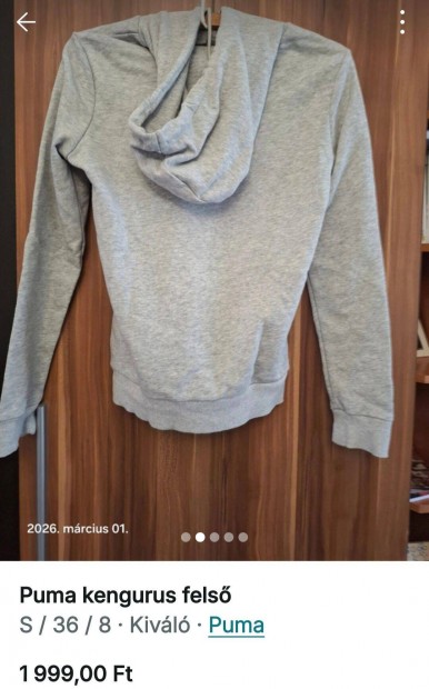 Puma kengurus fels� S / 36