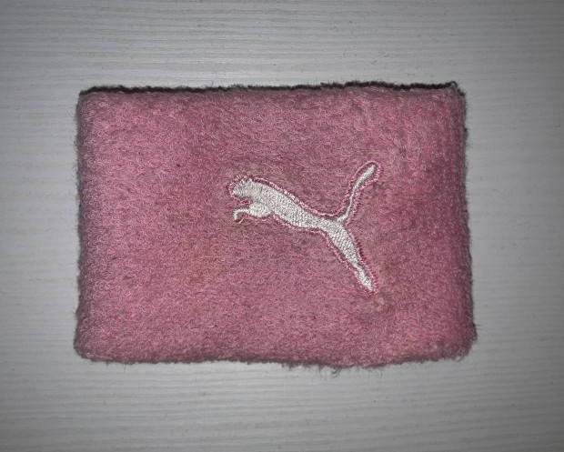 Puma pink női hímzett csuklószorító