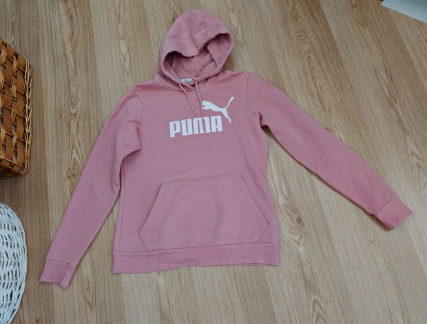 Puma sportos pasztell puder pamut női pulcsi S-M