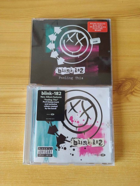 Punk, Pop, Rock zenei CD-k (Blink-182, 2db)