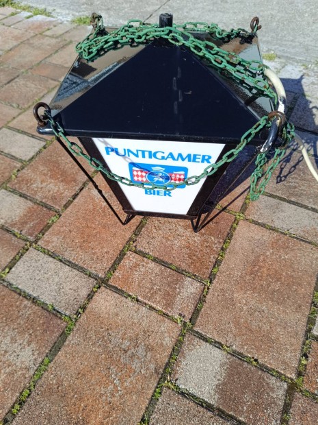 Puntigamer kültéri lámpa eladó