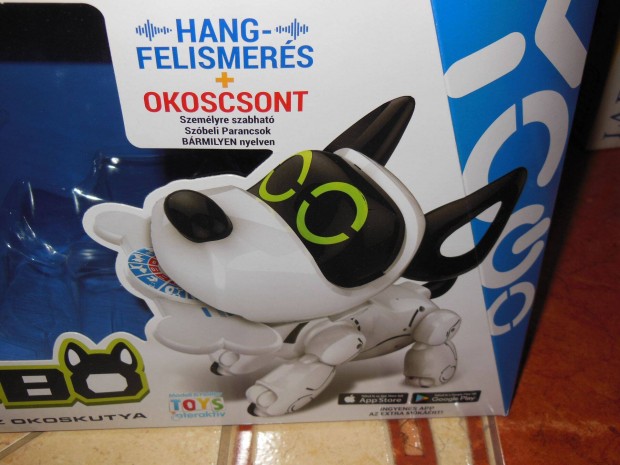 Pupbo okoskutya, Silverlit, interaktív Robomancs robotkutya