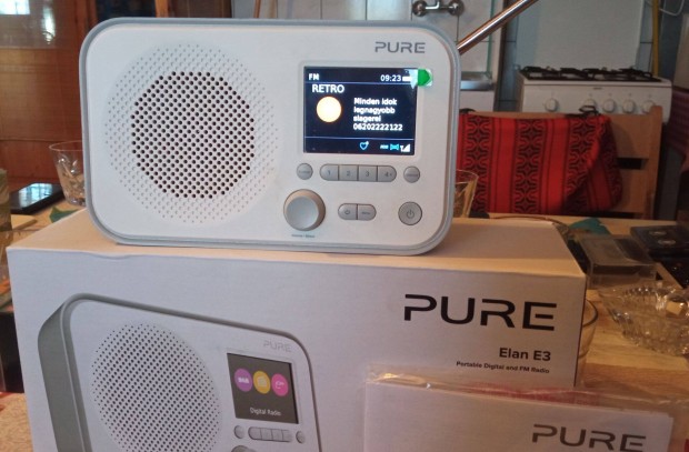 Pure Elan E3 FM/DAB/AUX rdi