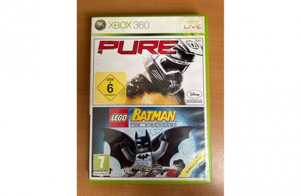 Pure&Lego Batman Xbox 360-ra elad!