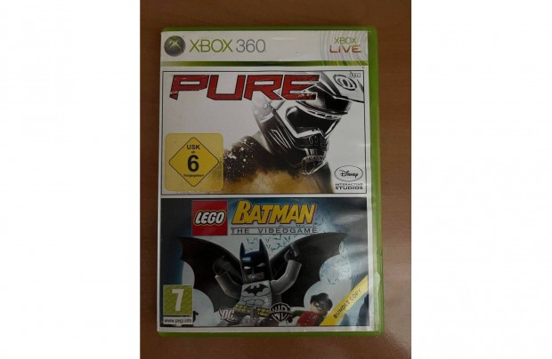 Pure&Lego : Batman xbox 360-ra elad!