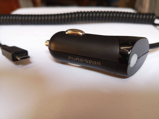 Puregear auts 12V szivargyjts tlt output: 5V2,4A microusb