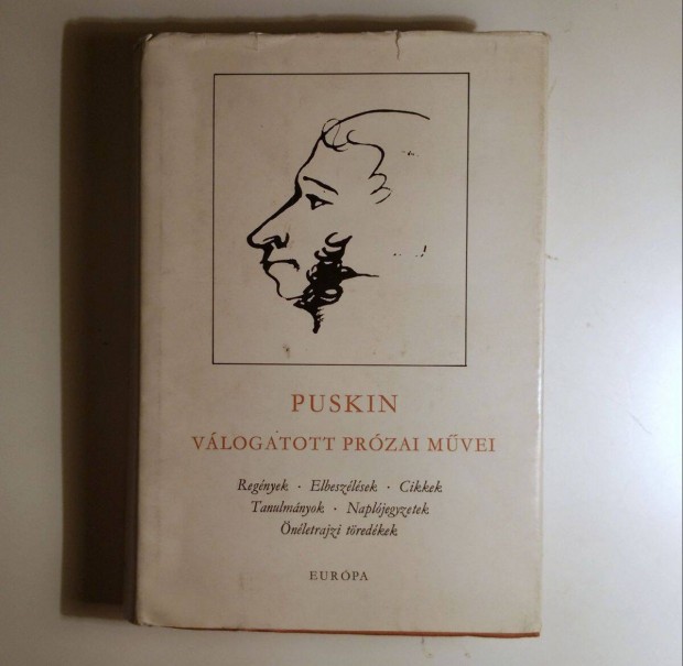 Puskin Vlogatott Przai Mvei (1972) 9kp+tartalom