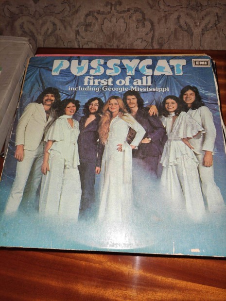 Pussycat first of all bakelit lemez