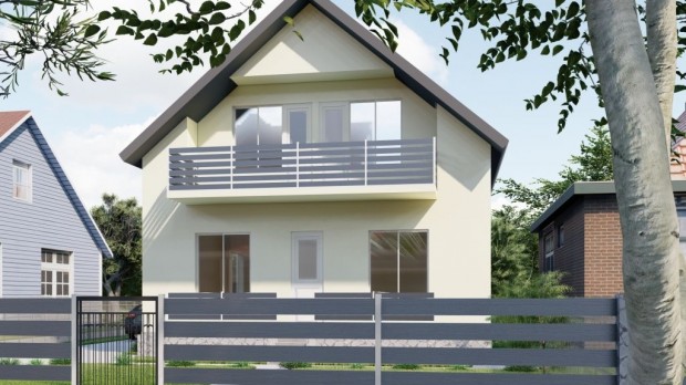 Pusztaszabolcsi 143 nm-es h�z elad�