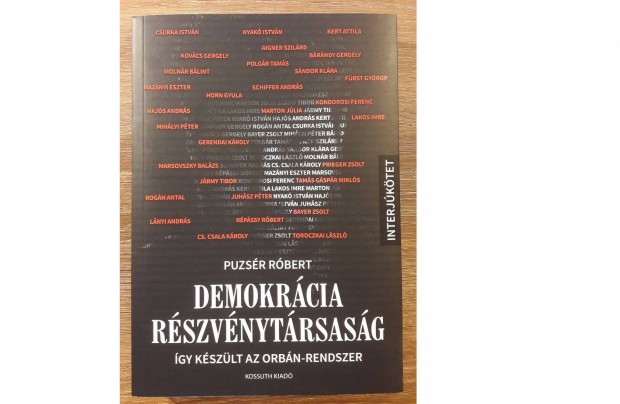 Puzsr Rbert: Demokrcia Rszvnytrsasg