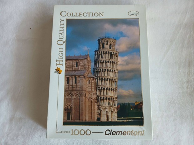 Puzzle 1000 darabos- Pisa-i ferdetorony