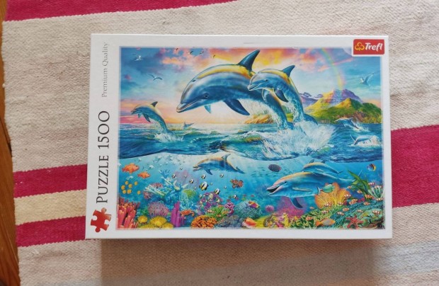 Puzzle 1500 db - delfinek