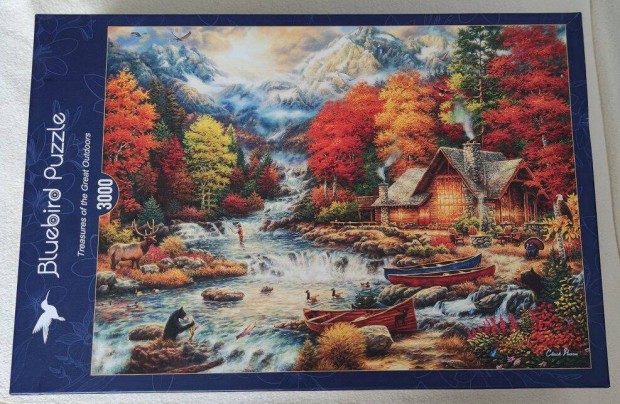 Puzzle 3000 db-os / Chuck Pinson-Treasures Of The Great Outdoors