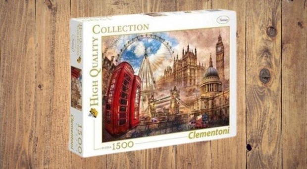 Puzzle Clementoni: Vintage London 1500db-os