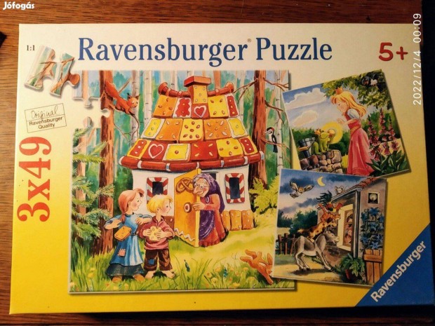 Puzzle Ravensburger 3x49 db kedvenc gyerekmesk