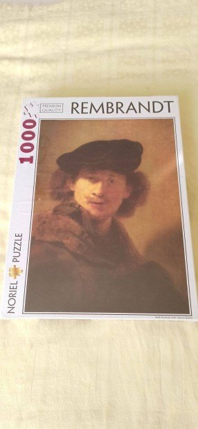 Puzzle Rembrandt 1000 db j, eredeti flis dobozban