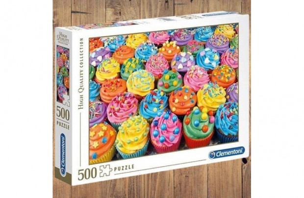 Puzzle Sznes muffinok Hqc 500db-os