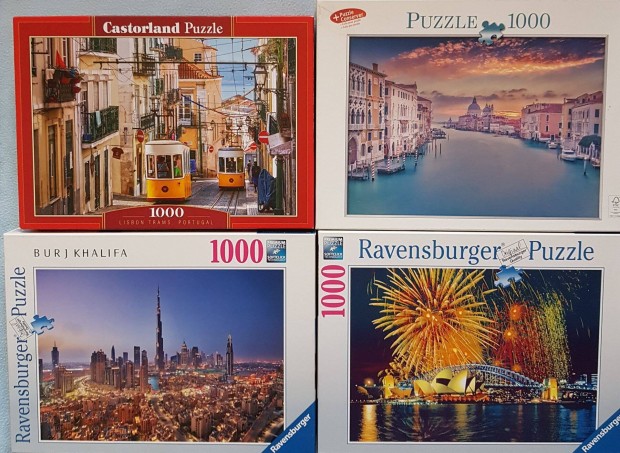 Puzzle, 1000 darabosak, 1400.-/db Elkeltek!!