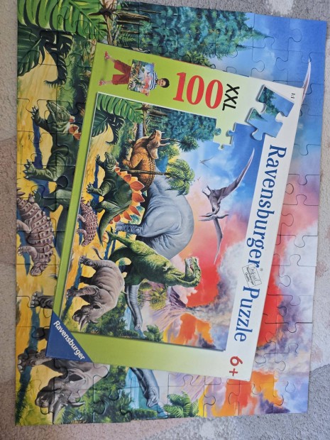 Puzzle (dínós, tengeri világos)