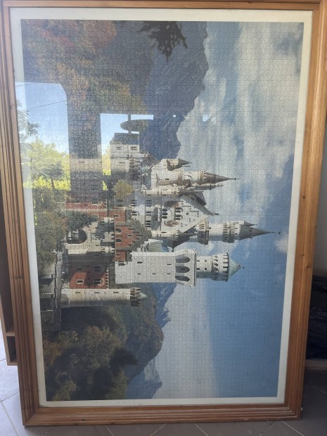 Puzzle kép kerettel