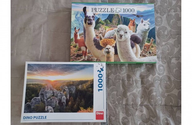 Puzzle, kirak 2 x 1000 db