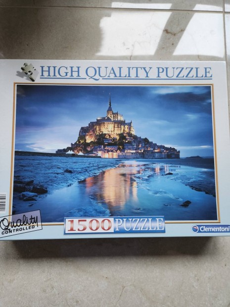 Puzzle clementoni 1500 darabos, j, becsomagolt