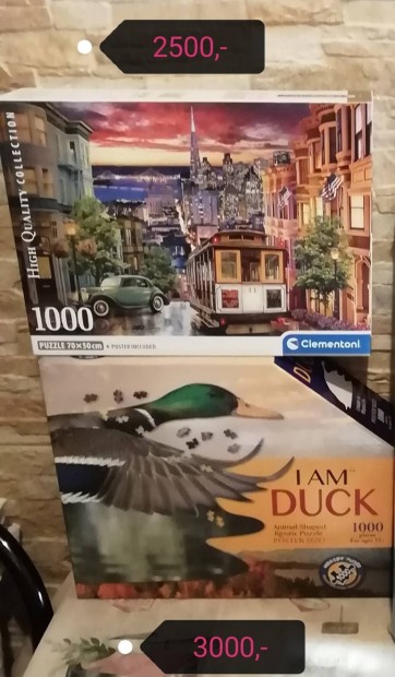 Puzzle-k hiánytalan és hibátlan állapotban eladók