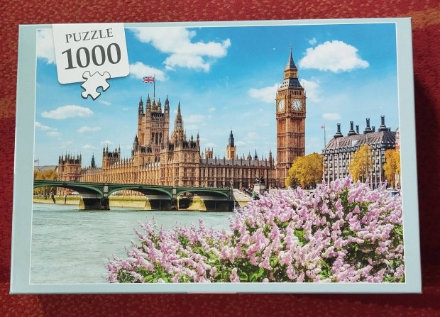 Puzzle kirakó 1000 db-os, London - bontatlan