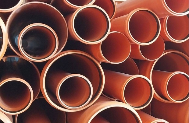 Pvc kg cső 2 méteres 110-es és 160-as méretben