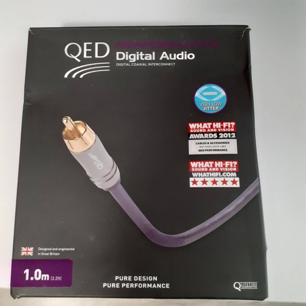 QED QE6200 Performance Coax digital kbel 1m